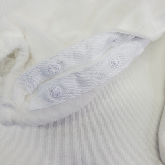 Little Lamb Costume Halloween /Trick or Treating Outfit  Soft & Comfy Size 6-12M - Picture 7 of 14